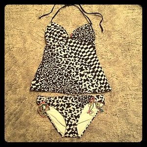 Hobie large tankini bathing suit 2 piece